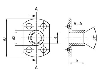 Art. 9060 A2 M 10 d 26 / h 10,5 - 4 svárové body