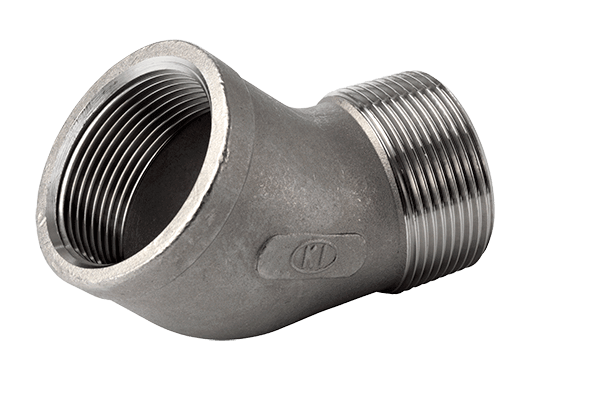 Koleno 45° M/F, 1.4408, 45 st., BSP, 5/4"