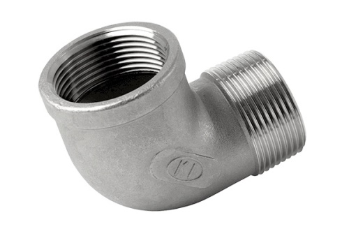 Koleno 90° M/F, 1.4408, 90 st., BSP, 3/4"
