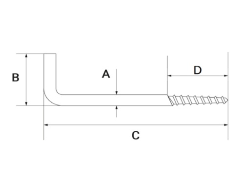 Skoba - AN 707/A2: 4 x 45                                                       