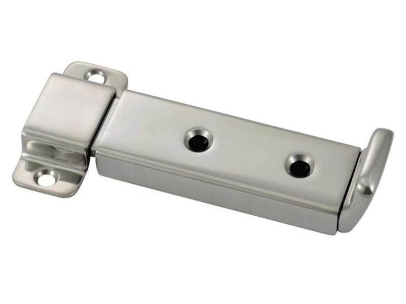 Slide latch A4/Plastic 123x32mm 2-part, latch on-top                            