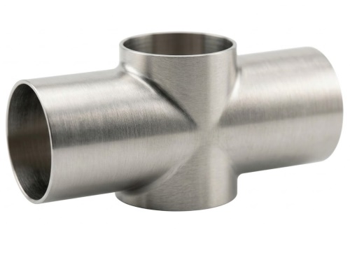 Kříž potrubní svař. - EN 10253-3 - 1.4301: 104,0 x 2,0                          