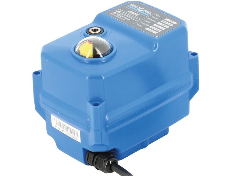 Elektrický servopohon TCR-05N 12V DC 50Nm 12s IP67