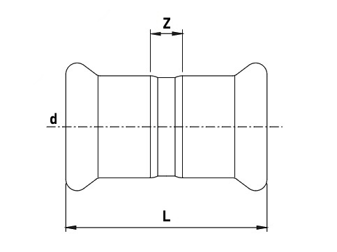 Nerezový nátrubek PREX 15 316L
