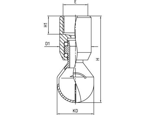 TANKO S40, 360° HF, 1.4404, BSP 3/4"