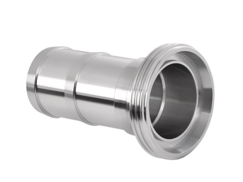 Hadicový nást. se záv. hrdlem-DIN 11854-leštěný-1.4404: DN 40/43mm