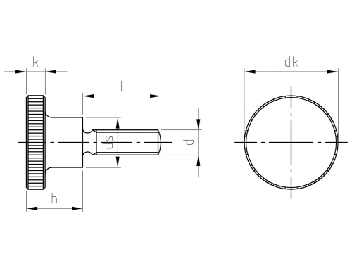 DIN 464  AISI 303  M 3X4