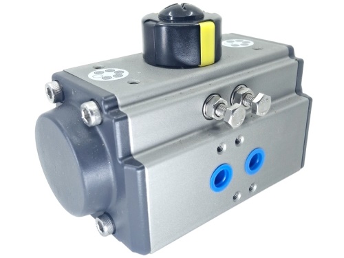 Jednočinný pneu pohon RT255SR K10, hliníkové tělo, stavěcí dorazy