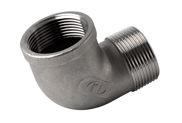 Koleno 90° M/F, 1.4408, 90 st., BSP, 1"