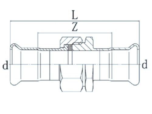 Nerezové šroubení PREX 28 316L