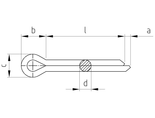 DIN 94 A2 10,0X63