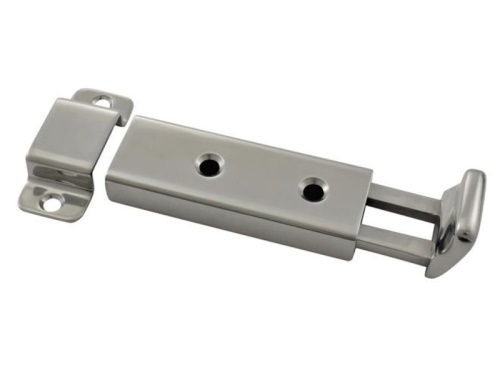 Slide latch A4/Plastic 123x32mm 2-part, latch on-top                            