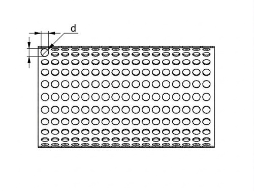 Vložka filtru 357 - 1.4408: 1/4" - 1/2" - pr.0,6mm                              