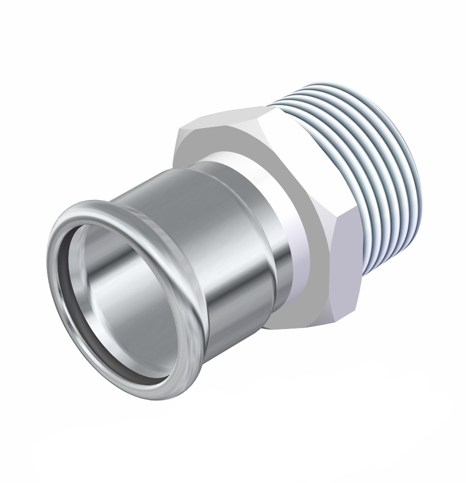 MALE ADAPTOR D-22-1" A316