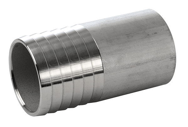 Trubkový hadicový nástavec přivařovací, 316L, 3/4"x75mm