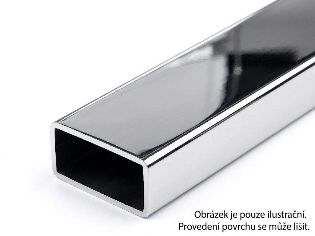 Jekl obdélníkový, leštěný, 1.4301/07: 30x20x1,5
