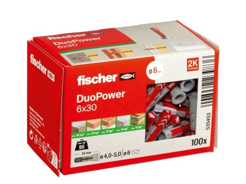 Hmoždinka fischer DuoPower 8x40
