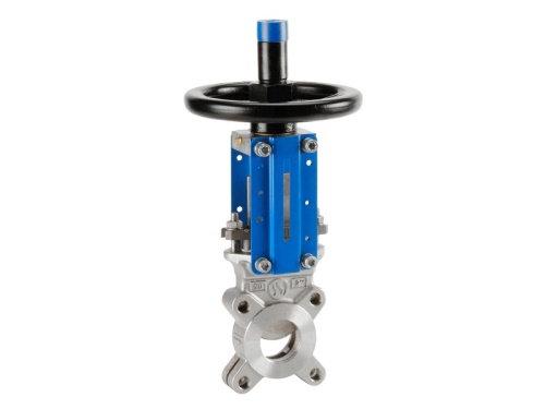 Nožové šoupátko přírubové, nerez tělo, EPDM, PN 10, AISI 304: DN 50