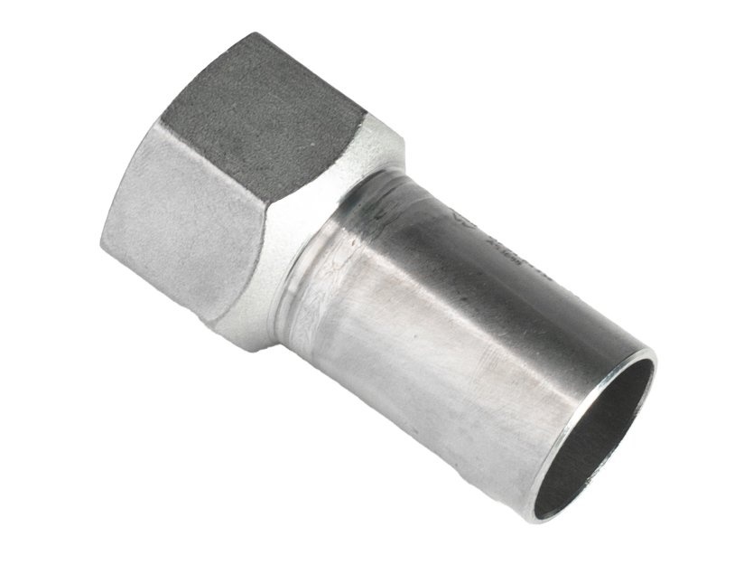 Nerezová přechodka PREX s vnitřním závitem a zásuvným koncem 22xRp3/4 316L