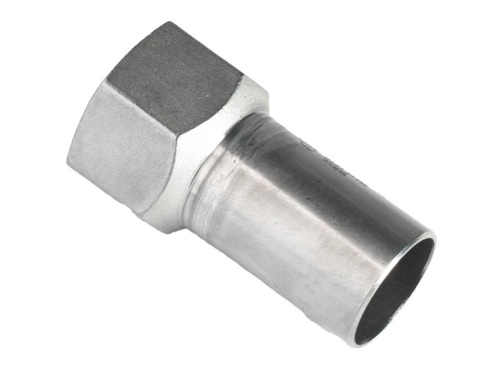 Nerezová přechodka PREX s vnitřním závitem a zásuvným koncem 28xR3/4 316L