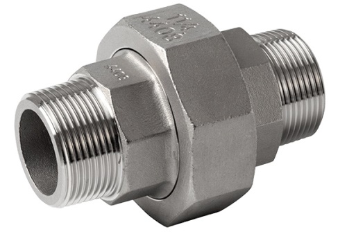 Šroubení M/M PTFE, 1.4408, ISO 7-1R, BSP, 5/4"