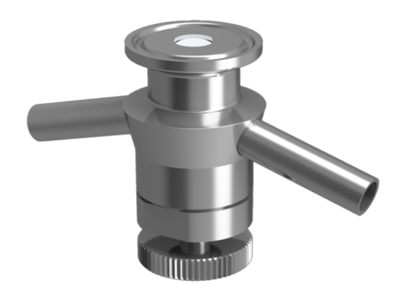 Ventil vzorkovací - AWH - 1.4404: DN 10/TC 34mm, s přípojkou                    