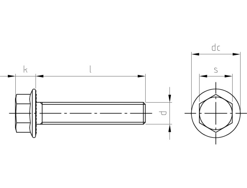 DIN 6921 A2 M 6X40/40