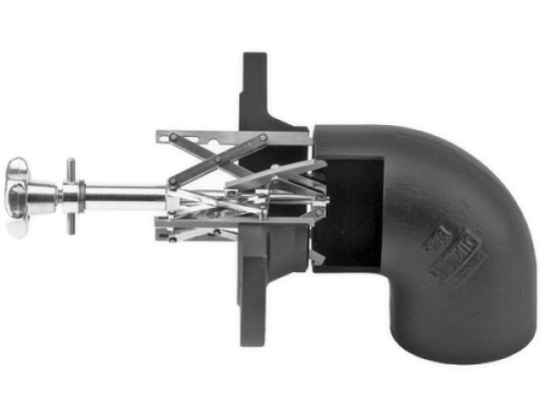 Fixační svěrka na nerez 54-115mm