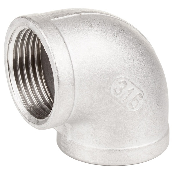 Koleno závitové - typ 301 - 1.4401: 6/4"