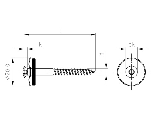 Art. 9088 A2-Cu 4,5X70 TX20