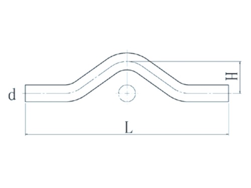 Nerezové přemostění dlouhé PREX 28 316L