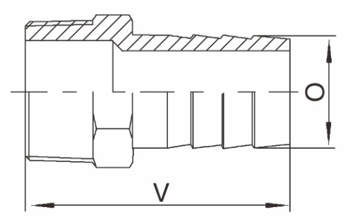 Hadicový nástavec - typ 337